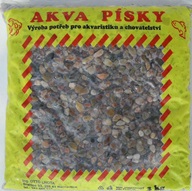 Písek akvarijní Akva č.10 - přírodní 3 kg 4 - 6 mm - Písky