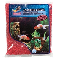 Písek akvarijní Neon červený Flamingo 1 kg, 4 -7 mm - Dekorace, písky, pozadí, misky