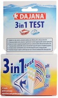 Dajana - Test 3 v 1 25 ks - Péče o vodu a rostliny