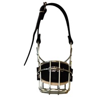 Náhubek kovový Špic - pes a fena, chrom 65 x 65 x 60 mm - Výprodej