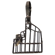 Náhubek kovový Novofunland - pes, gumoplast 140 x 180 x 120 mm - Náhubky pro psy