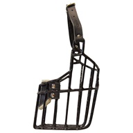 Náhubek kovový Ridgeback - fena, gumoplast 100 x 100 x 130 mm - Náhubky pro psy