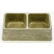 Betonová dvoumiska Bemi 2 x 250 ml - Výprodej