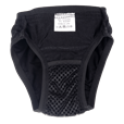 Hárací kalhotky Gina s tlapkou, černé 36 cm - Oblečky pro psy: vesty, bundy, kombinézy