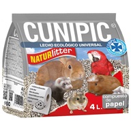 Cunipic Naturlitter podestýlka papírová 4 l - Výprodej