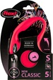 Flexi Classic NEW S lanko 5 m červené 12 kg - Vodítka