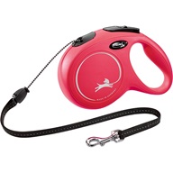 Flexi Classic NEW M lanko 8 m červené 20 kg - Vodítka navíjecí