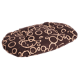 Polštář Bednář, ovál, bavlna, hnědo/béžový 80 cm - Pelíšky pro psy, pelechy, textilní boudy