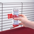 Napáječka pro hlod. Drinky+plast.úchyt, Ferplast 300 ml - Napáječky, misky, jesličky