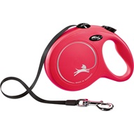 Flexi Classic NEW L pásek 8 m červené 50 kg - Vodítka navíjecí