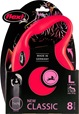 Flexi Classic NEW L pásek 8 m červené 50 kg - Vodítka