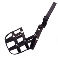 Náhubek kůže černý BAFPET č. 2 jezevčík - Výprodej