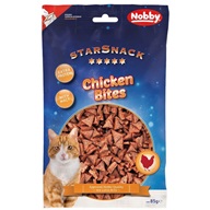 Nobby StarSnack Chicken Bites with Malt 85 g - Pamlsky pro kočky