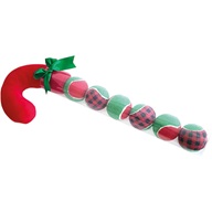 Nobby Xmas tenisové míčky 6 ks + hračka - Hračky pro psy