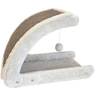 Nobby škrabadlo Curvy 50 × 30 × 36 cm béžové - Akční nabídka