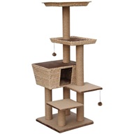 Nobby Motega škrabadlo 141 cm světle hnědé - Výprodej