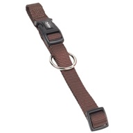 Nobby obojek 1 x 20 - 35 cm hnědý - Obojky na plastovou přezku