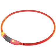 Nobby Starlight svítící obojek červený 65 cm - Reflexní výbava pro psy