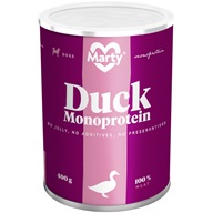 Marty Monoprotein kachní 400 g - Konzervy pro psy