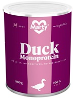 Marty Monoprotein kachní 800 g - Konzervy pro psy