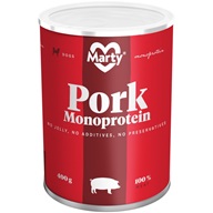 Marty Monoprotein vepřové 400 g - Konzervy pro psy