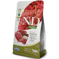 N&D Grain Free Adult Quinoa Urinary Duck & Cranberry 1,5 kg - Granule pro kočky, krmivo pro kočky