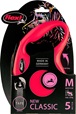 Flexi Classic NEW M pásek 5 m červené 25 kg - Vodítka