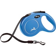 Flexi Classic NEW M pásek 5 m modré 25 kg - Vodítka navíjecí