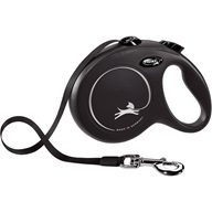 Flexi Classic NEW L pásek 5 m černé 50 kg - Vodítka navíjecí