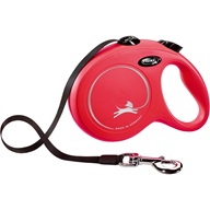 Flexi Classic NEW L pásek 5 m červené 50 kg - Vodítka navíjecí