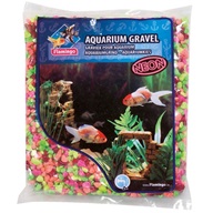 Písek akvarijní Neon duhový Flamingo 1 kg, 4 -7 mm - Dekorace, písky, pozadí, misky