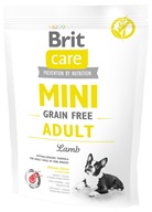 Brit Care Mini Grain Free Adult Lamb 400 g - Granule s krátkou exp.