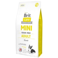 Brit Care Mini Grain Free Adult Lamb 7 kg - Granule pro psy