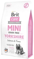 Brit Care Mini Grain Free Yorkshire 2 kg - Granule pro psy