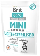 Brit Care Mini Grain Free Light & Sterilised 400 g - Všechny značky
