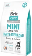 Brit Care Mini Grain Free Light & Sterilised 2 kg