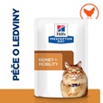 Hill's Prescription Diet Feline k/d + Mobility kaps.  12 × 85 g - Akční nabídka