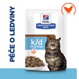 Hill's Prescription Diet Feline k/d Early Stage kaps. 12 × 85 g - Akční nabídka