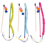 Hračka cat Vábnička s ocáskem a kuličkami set DUVO+ 1ks - Kočka