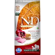 N&D ANCESTRAL GRAIN Chicken & Pomegranate Senior Medium & Maxi 12 kg - Granule pro psy