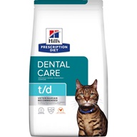 Hill's Prescription Diet Feline t/d 1,5 kg - Granule pro kočky, krmivo pro kočky