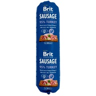 Brit Sausage Turkey 800 g - Salámy pro psy