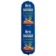Brit Sausage Chicken & Venison 800 g - Výprodej