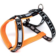 ManMat RUN Postroj krk 61–64 cm (XXXL) oranžový - Postroje a příslušenství