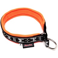 ManMat Obojek polstrovaný 52 cm (XXL) oranžový - Obojky polostahovací