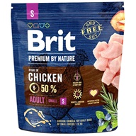 Brit Premium by Nature Adult S 1 kg - Granule pro psy