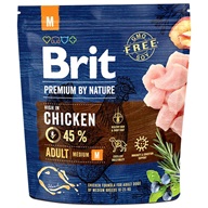 Brit Premium by Nature Adult M 1 kg - Granule pro psy Brit, Brit Care a Brit Premium