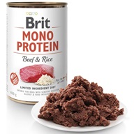 Brit Mono Protein Beef & Brown Rice 400 g - Konzervy pro psy