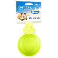 Miska Duvo+ Locking Crock s úchytem na klec 300 ml zelená - Misky a příslušenství