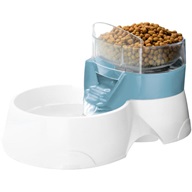 Fontánka Pet Feeder s miskou pro krmení EBI modrá 28x1 - Fontány a jiné